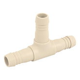 Tee insercion de polipropileno, 1"